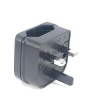 European Euro EU 2 Pin to UK British 3 Pin Plug Power Socket With 5A Fuse Travel Wall Plug Adapter Converter Power Cord Outlet juoda