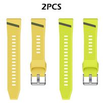 Soft Silicone Replacement Strap for Huawei Watch GT 7 46mm GT 6 5 4 3 22mm Waterproof Sport Wristband Watch Band Outdoor Strap 22mm Strap yellow