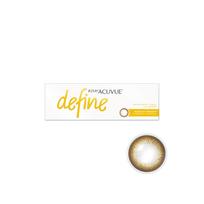 One-Day Acuvue Define Moist Radiant Bright BC8.5PWR0.00 30 pieces yellow