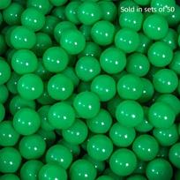 Minkšti plastikiniai kamuoliukai baseinui Netoksiški, be BPA, ryškių spalvų Kūdikių žaidimų aptvarui, patalpose ir lauke L green