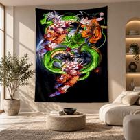 Decorative Tapestry,Dragon Ball Printed Wall Art, Lightweight Wall Hanging For Bedroom Background 100cmx150cm