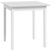 Virtuvės stalas Valgomojo stalas Kvadratinis stalas, modernus dizainas, 75 cm x 75 cm x 76 cm, Baltas 75 x 75 x 76 cm balta