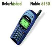 Atnaujintas originalus Nokia 6150 mobilusis telefonas su 1 SIM kortele No charger raudona