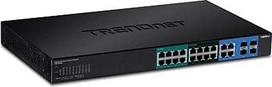 No Name Trendnet TPE-204US network switch Managed L2/L3/L4 Gigabit Ethernet (10/100/1000) Power over Ethernet (PoE) 1U Black