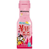 Samyang Buldak karštas padažas 7 rūšių #Carbo Buldak 200g pink