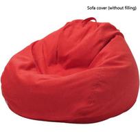 Madingi Unisex svetainės sėdmaišiai Gultai Lazy Sofa Sėdmaišis Vidinis Sėdmaišis Suaugusiesiems Vaikams(Jokio užpildymo) Be užpildo Didelis sofos užvalkalas oranžinė