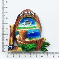 Turkija Šaldytuvo Magnetukas Atminimo Kemer Alanya Antalya Derviniai Magnetukai Šaldytuvui Magnetiniai Lipdukai Dovanos Namų Dekoravimas blue
