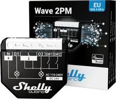 Shelly Qubino WAVE 2PM Smart switch Black