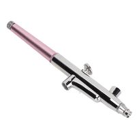 Nails Airbrush Pen Internal Thread Household Temporary Makeup Painting Airbrush for Tattoo Green rožinė