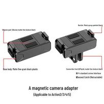 Anti-Shake Magnetic Neck Phone Holder & Chest Mount for Action Cameras gray