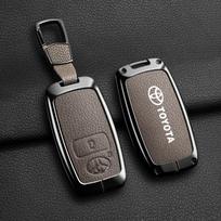 Toyota rakto dangtelis Camry RAV4 Highlander CHR Avalon Corolla raktų pakabuko dėklas Patvarus apsauginis dėklas gray