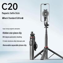 CYKE Magnetic Selfie Stick Tripod & Phone Holder for Live Streaming & Photos