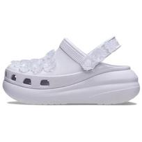 Crocs Crush Permatomi Gėlių Klumpės Moteriškos Klumpės Baltos 213121-5BO 38-39 white