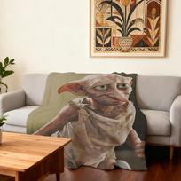 Filmas H-Harry P-Potter Dobby Mielas Antklodė Super Šiltas Patogus Pliušinis Mesti Antklodę Vaikas Namų Sofa Miegamasis Dovana 30x40in beige