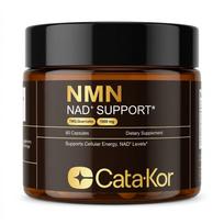 Cata-Kor NMN Maisto papildas – 1000 mg, Palaiko ląstelių energiją ir NAD+ lygius, Vitaminų maisto papildas sveikatai ir gyvybingumui 1 BOX