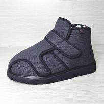 Platesni Nauji Vilnoniai Batai Pėdų Patinimas Hallux Valgus Pėda Plati Senjorų Diabeto Batai Didelis Dydis 34-51 44 gray