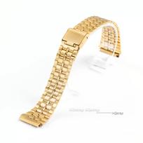 18 mm nerūdijančio plieno apyrankė Casio F84 F105/108/A158/168 AE1200/1300 SGW400 F91W laikrodžiams, vintažinė metalinė apyrankė, aukštos kokybės dirželis 20mm beige
