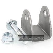 Off-road ATV & Motorcycle Shock Absorber U-Mount Bracket Assembly Shock Absorber Mount Screw gray