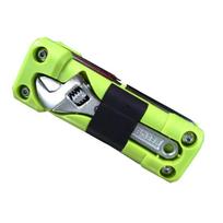 1PC multi-functional combination tool, outdoor camping bicycle motorcycle tool žalia