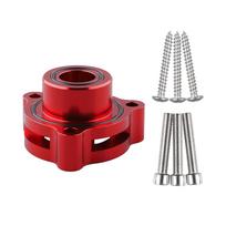 Raudonas Blow Off vožtuvo adapteris iš apdirbto aliuminio SKIRTAS Ford Fiesta/Mustang/Fusion/Edge/Escape/Transit/Bronco 1.5 1.6 2.0 2.3 2.7L raudona