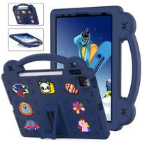 EVA Kids Cover For Samsung Tab A11 A9 Plus 8.7 A 8.0 8.4 A7 Lite Tab S11 S7 S8 S9 S10 FE Plus S6 Lite S5E 10.4 11in Stand Case Tab 10.1 T510 T515 tamsiai mėlyna spalva