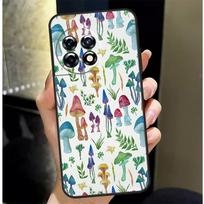 Trippy Mushroom Case For OnePlus Nord N30 N20 CE 5 2 3 4 Lite OnePlus 15 R 13 12 11 9 8 10 Pro 10T 13R Cover For OnePlus 15R black