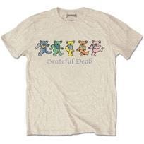 Grateful Dead šokantys lokiai Licencijuoti marškinėliai vyriški- M gray