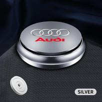 Automobilinis aliuminio lydinio oro gaiviklis Automobiliniai kvepalai NSO formos kvapas Dekoras Audi A1 A2 A3 A4 A5 A6 A7 A8 Q1 Q2 Q3 Q4 Q5 Q6 Q7 Q8 B5 B6 B7 B8 C5 C6 C7 sidabras