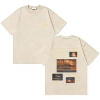 Rapper Kanye West My Beautiful Dark Twisted Fantasy Vintage Washed Tshirt Unisex WoUnisex Summer Hip Hop High Quality Cotton T Shirts 4XL white