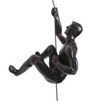 Unique Rock Climbe Statue Hanging Abstract Character Pendant  TV Background Style 8