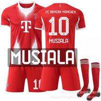 2526 Ne. 10 Musiala Pasaulio taurės Bayern namų marškinėliai M