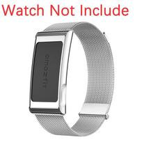 2PC for Amazfit Helio Smart Watch 2PC Milanese Strap + Metal Hollow Protective Frame Men Women Accessories for Amazfit Helio Helio sidabras