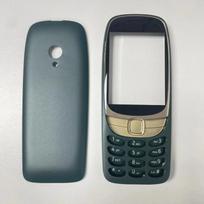 Nokia 6310 2021 4G Baterijos dangtelio korpusas Angliškas klaviatūros keitimas žalia