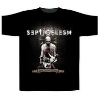 Septic Flesh The Great Mass Band T Shirt Merch Vintage Stylish Versatile Homme Graphic Fashion Unisex L black