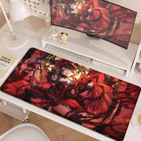 XXL Anime Girls Tokisaki Kurumi Mouse Pad New Hot Date A Live Game Laptop Desktop Mats Large Locking Edge Rubber Keyboard Carpet 30cmx60cm(11.8x23.6inch)