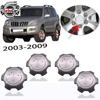 Rato centrinis dangtelis Stebulės Ratlankio DĖL : TOYOTA Land cruiser 40000 PRADO 4.0L 120 serija 2003-2009 Ratlankio centrinis dangtelis Stebulė 4 vnt. 42603-60500 sidabras