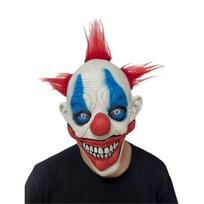 Unisex Clown Head Cover Multipurpose Prank Helmet Prop Durable Joker Latex Masks C