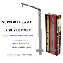 Fish Light Holder Aluminum Alloy Lamp Stand Adjustable Versatile Aquarium Light Bracket Stable Support For Hanging Lamp sidabras