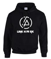 Linkin Park Roko Muzikos Logotipo Gobtuvėlis Su Gobtuvu Juodas -31030 -SW M black