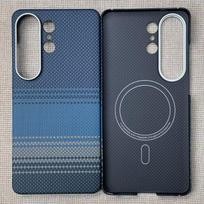 For Samsung Galaxy S24 S25 S26 Plus Ultra Case Kevlar Magnetic Carbon Aramid Fiber Fabric Anti-Drop Shockproof Hard Cover Choose Phone Model&Galaxy S26 Ultra