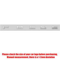 Ford Focus automobilio emblema 3D metalinė hibridinė ST Line MK2 MK3 MK4 logotipas Kėbulo lipdukai Lipdukas Galinis bagažinės dangtis Raidžių ženklelis Stilius mfgjfk6