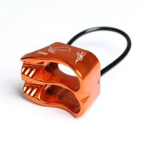 Downhill Rock Climbing Rappel Hardware Climbing Descender Be-lay Rappel Device  Survival Equipment oranžinė