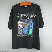 Vintažiniai 1990-ųjų Cypress Hill marškinėliai Unisex T-Shirt XL gray