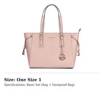 MICHAEL KORS Voyager Leather Catfish Bag, Handbag, Shoulder Bag Women's Pink 30H7GV6T8L-SOFT PINK One Size 1 beige