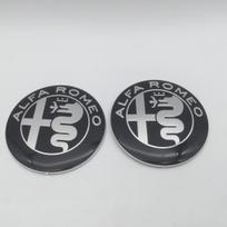 10 vnt. Alfa Romeo 147 156 159 74 mm Automobilio Priekinio Variklio Dangčio Emblema Gaubto Grotelių Lipdukas Galinio Bagažinės Ženkliukas Lipdukas Stiliaus Auto Aksesuarai