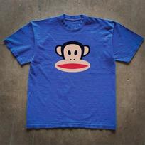 Retro Paul Frank Julius Beždžionė Unisex Grafinis Marškinėlis Medvilninis 100 blue