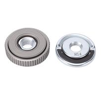 Quick Release Lock Kit for M14 Angle Grinder Self Locking Press Plate Flange Nut with Pull Ring