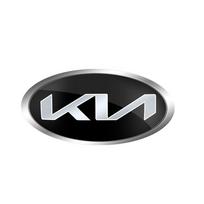 KIA KN Emblem Car Front Hood Rear Trunk Badge Sticker SFHCG6 Accessories For KIA Sportage Ceed Picanto Cerato Optima Sorento Rio Soul 14.9 x 7.5cm
