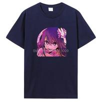 Oshi No Ko Japan Anime T-shirt Cute Ai Ruby And Aqua T Shirt Women Aesthetic Graphic Tee Unisex Casual Tees Cotton T Shirt 4XL pink