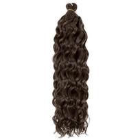 Plaukų priauginimas Nertos kasytės Sintetiniai plaukai Afro Curl Hawaii Ombre Curly Blonde Water Wave Braid Moterims 1Pcs/Lot-24inches black